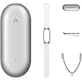AI Voice Recorder, PLAUD NotePin Voice Recorder, App Control, AI Notetaker, AI Transcribe & Summarize Support 112 Languages, 64GB Memory, Audio Recorder for Lectures, Meetings, Sliver