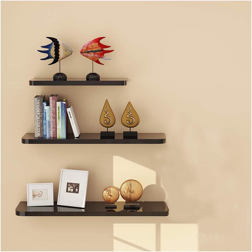 WUDENHOM Small Hanging Shelves for Wall, Set of 3 Wall