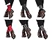 Cotton Dress Socks Fashion Designer Socks for Men Stripe Printed 6 Pair