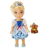 Disney Princess Petite Cinderella Doll and Gus Gus Figure 6 Inches