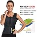 HOPLYNN Neoprene Sauna Sweat Vest for Women, Waist Trainer Corset Trimmer Vest with Belt for Weight Loss Women