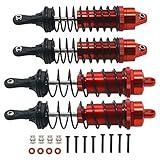 4pcs Alloy Front Rear Damper Shock Absorber Oil