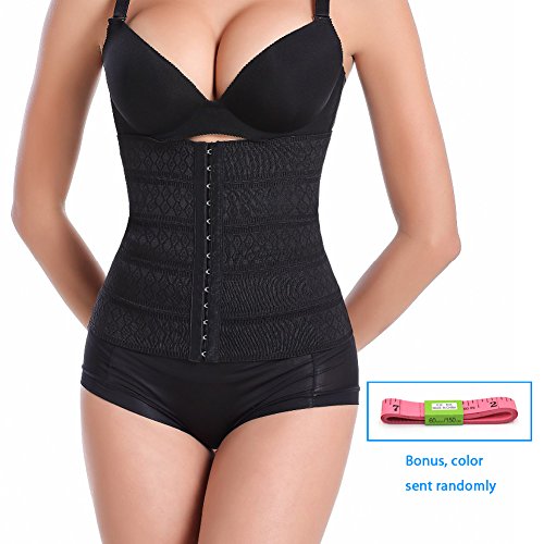 Shinymod Postpartum Compression Belly Band Corset Waist Training Workout Waist Cincher Girdle Stomach Tummy Wrap Trimmer Belt for Postpartum Recovery Weight Loss Women Men (Around Style - L)