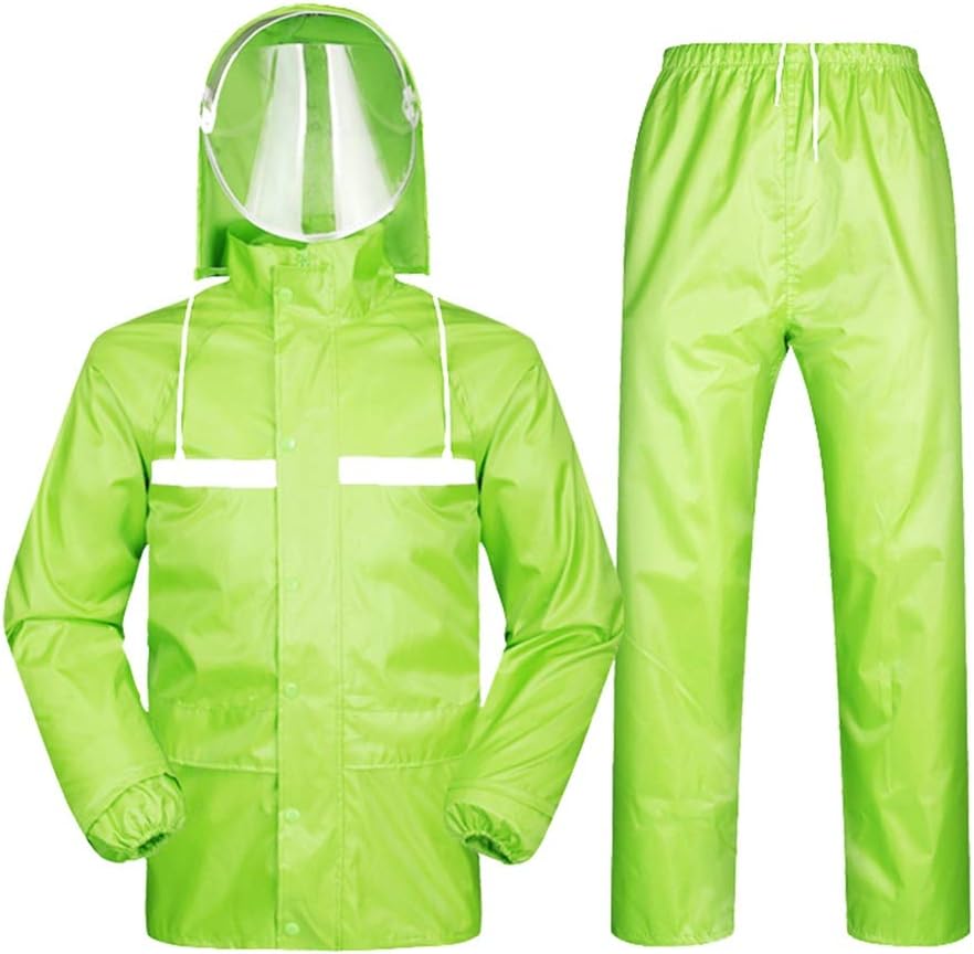 Breathable Rain Suit Lightweight for Unisex Reusable Waterproof