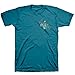 Cherished Girl Women's Wonderfully Made Flowers T-Shirt - Blue -2X