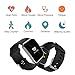 Wearpai Smart Bracelet Activity Fitness Tracker Bluetooth 4.0 IP67 Waterproof Wristband Pedometer with Sleep Monitor, Sports Smartband for Android 4.4 IOS 8.0 or above