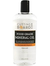 Food Grade Mineral Oil for Cutting Boards, Countertops and Butcher Blocks - Food Safe and Made in the USA