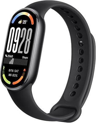 Smart Band 10, Bracelet Connecté, Autonomie 21 jours, noir