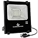 GLORIOUS-LITE LED Flood Light, 20W(100W Halogen Equiv), IP65 Waterproof, Led Work Light, 6500K Daylight White, 1800lm, 110V, Outdoor Floodlight for Garage,Garden, Lawn and Yard(Without Plug)