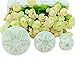 Outop Fondant Cake Cutter Mold Decorating Plunger Sugarcraft Snowflake Cutter Tools Set Pack of 3pcs