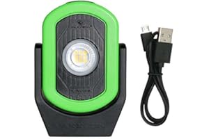 Maxxeon MXN00811 - Workstar 811 Cyclops Rechargeable Work Light, 6' Drop Test, IP64, 3 Hours, HiViz Green