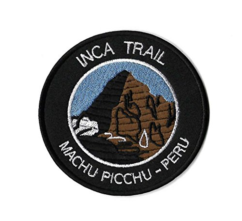 Inca Trail Machu Picchu Peru Iron on Patch / 3.5 Inch Embroidered Trekking Badge