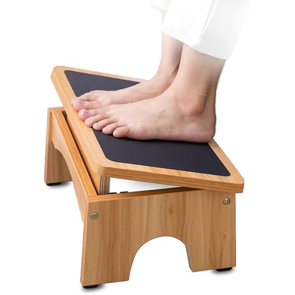 Repose-pieds Ergonomique Bureau - Réglable 6 Positions - New Ergo Life - Gris