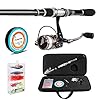 PLUSINNO-Telescopic-Fishing-Rod-and-Reel-Combos-FULL-Kit-Spinning-Fishing-Gear-Organizer-Pole-Sets-with-Line-Lures-Hooks-Reel-and-Fishing-Carrier-Bag-Case-Accessories PLUSINNO-Telescopic-Fishing-Rod-and-Reel-Combos-FULL-Kit-Spinning-Fishing-Gear-Organizer-Pole-Sets-with-Line-Lures-Hooks-Reel-and-Fishing-Carrier-Bag-Case-Accessories