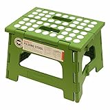 Kikkerland Rhino II Step Stool, Green