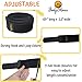 BodyMoves Arm Sling PLUS Hot and Cold Hand Ice Pack for shoulder surgery rotator cuff elbow immobilizer for men,women,kids Left or right wrist injuries fracture treatment (Coal Black)