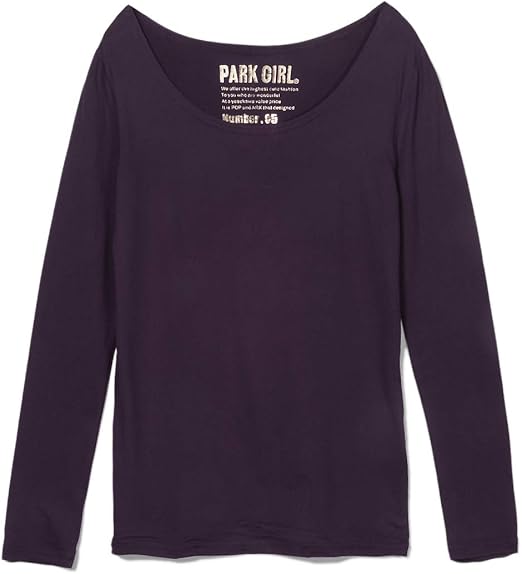 Amazon レディース用長袖tシャツ 発熱あったかインナー プラズマヒート 肌着 1167 M L パープル インナーシャツ 通販