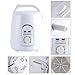 Fdit Saunas Steamer Pot 1.5-1.8L Home Portable Steam Sauna Suit Home Spa 110V(US Plug)