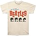 Bravado Beatles American Tour 1964 Men's T-Shirt (Medium), White/Tan