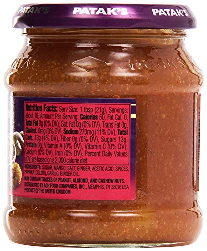 Patak's Major Grey Chutney, 12 oz (3)