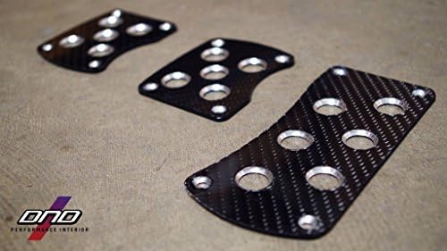 DND Performance Interior Carbon Fiber Manual Pedal Covers Racing/Drifting 240SX/S13/S14/S15 350Z RX7