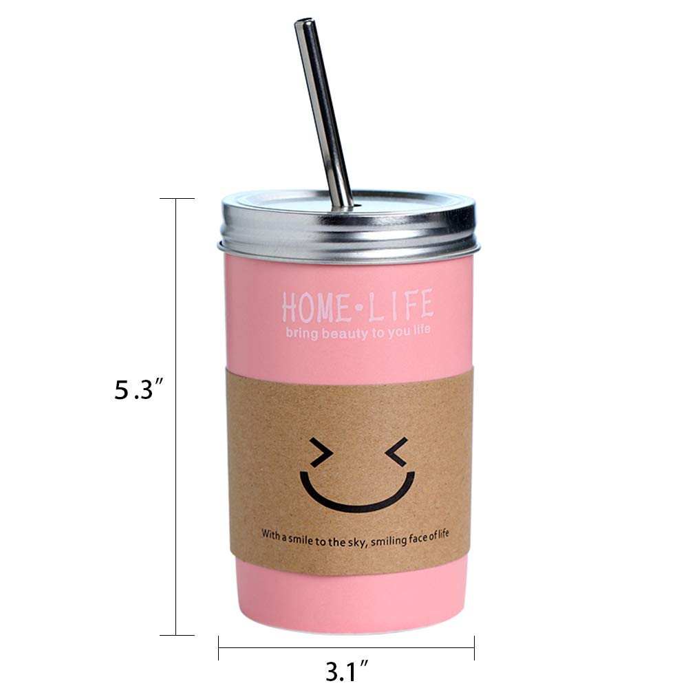 Inshere Protein Shake Sport Water Bottle with Mixer Ball Measurement Leakproof for Fitness Gym Men Women 24oz/700ml (red2)