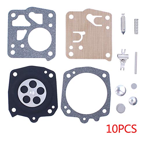 Haishine 10 Teile/los Vergaser Carb Membran Reparatursatz für Husqvarna 65 77 162 165R 181 185 265RX 480 1100 2100 Kettensäge Teile – Bild 5