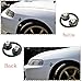 Leadrise® Car/Truck Black Aluminum Quick Release Fastener Kit For Car Bumper Trunk Hatch Screw