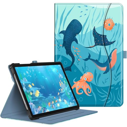 Fintie Schutzhülle für Samsung Galaxy Tab A9 Plus/A9+ 5G 11 Zoll 2023 Modell (SM-X210/X216/X218), Multi-Winkel-Ansicht, Smart-Stand-Rückendeckel mit T