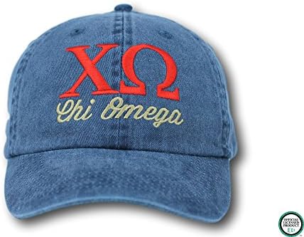 Chi Omega Sorority Baseball Cap