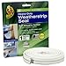Duck Brand Heavy-Duty Self Adhesive Weatherstrip Seal for Medium Gap, White, 3/8-Inch x 1/4-Inch x 17-Feet, 1 Seal, 282435 primary