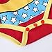 A&J Design Baby Girls' Wonder Women Long Sleeve Bodysuit Snapsuits 6-9 Months