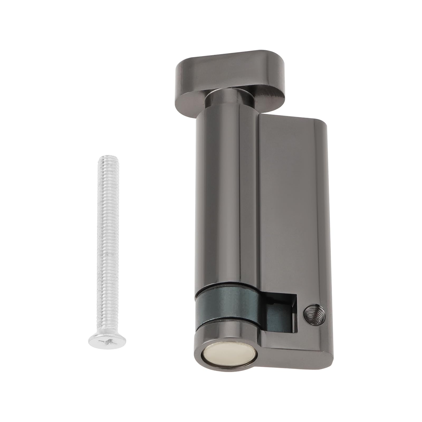 YINETTECH Half Turn Door Lock Cylinder Lock Thumb Turn Euro Cylinder Lock for Wooden Composite UPVC European Aluminum Doors Total Length 65mm