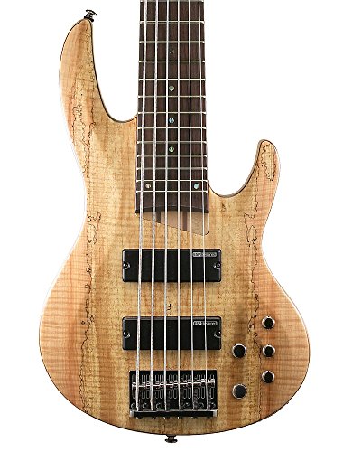 3 ESP+B+206SM+Spalted+6+String+Natural