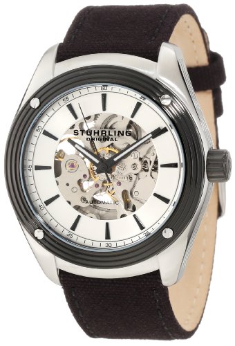 Stuhrling Original Men's 209C.331OB2 "Millennia" Automatic Skeleton Sportsman Watch