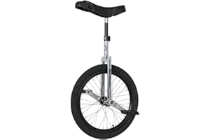 Nimbus II 20 Inch Unicycle - Black, Steel Frame, 20 inches