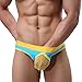 Binmer(TM)Sexy Mens Breathe Underwear Briefs Bulge Pouch Shorts Underpants (L, SkyBlue)