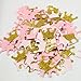 Mybbshower Paper Crown Confetti for Princess Birthday Party Table Scatter Baby Girl Shower Pink Gold Glitter Decorations Pack of 200