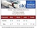 Eurosocks  Ski Superlite Sock, Grey, Medium