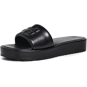 Tory Burch Women's Double T Sport Platform Slides