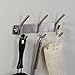 KES Rustproof Coat Rack Wall Mounted Stainless Steel 3-Hook Towel Hook Hook Rack Hook Rail Rust Resistant Brushed Finish, AH203H3-2