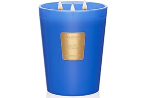 M&SENSE Peaceful Patchouli Scented Candles for Home, Natural Soy Wax 3 Wick Candles, 35oz Large Candle 150H Long Lasting Burn