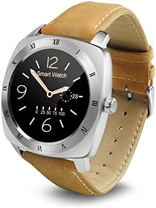 Smart Watches for Men Waterproof Bluetooth Smart Watch Heart Rate Smartwatch for iOS Apple Iphone Android Smartphone DM88 (Silver)