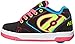 Heelys Propel Skate Shoe (Little Kid/Big Kid), Black Neon, 5 M US Big Kid