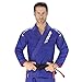 Elite Sports IBJJF Ultra Light Brazilian Jiu Jitsu Gi with Preshrink Fabric and Free Belt, Blue, A3