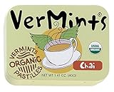 VerMints Organic Chai Pastilles, 1.41oz Tins (Pack of 6)