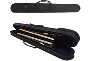 Vetimobato Upright Double Bass Bow Case Hold 1 or 2 pcs French German Bass Bow Box Hard Case Protect Your Bow with Shoulder S
