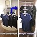 Royal Cloak Cascading Pink Baby Clothes Hangers, Great Closet Organizer & Nursery Storage for Small Spaces