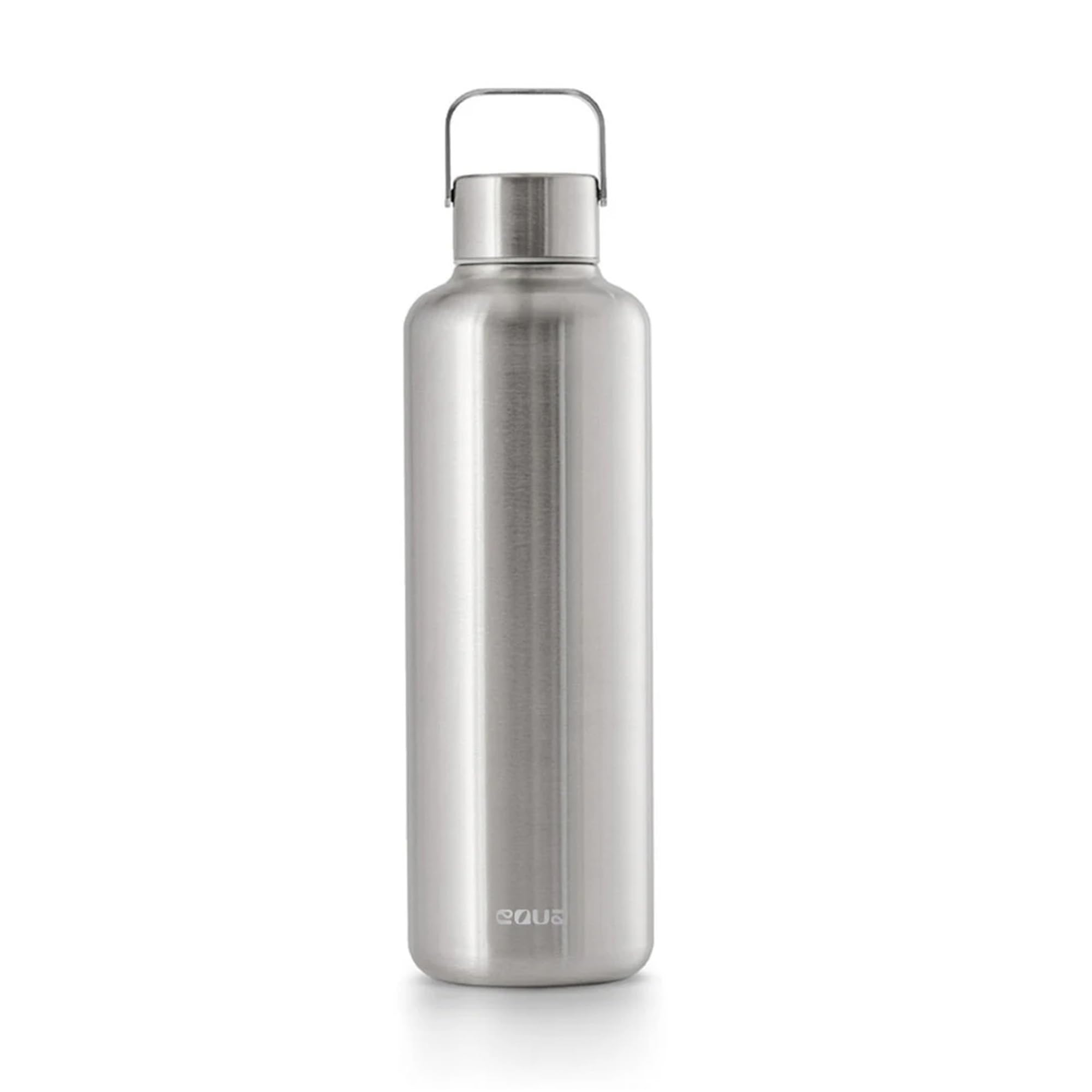 EQUA Timeless Stainless Steel Reusable Water Bottle, 1000ml, Leakproof, BPA Free, Steel