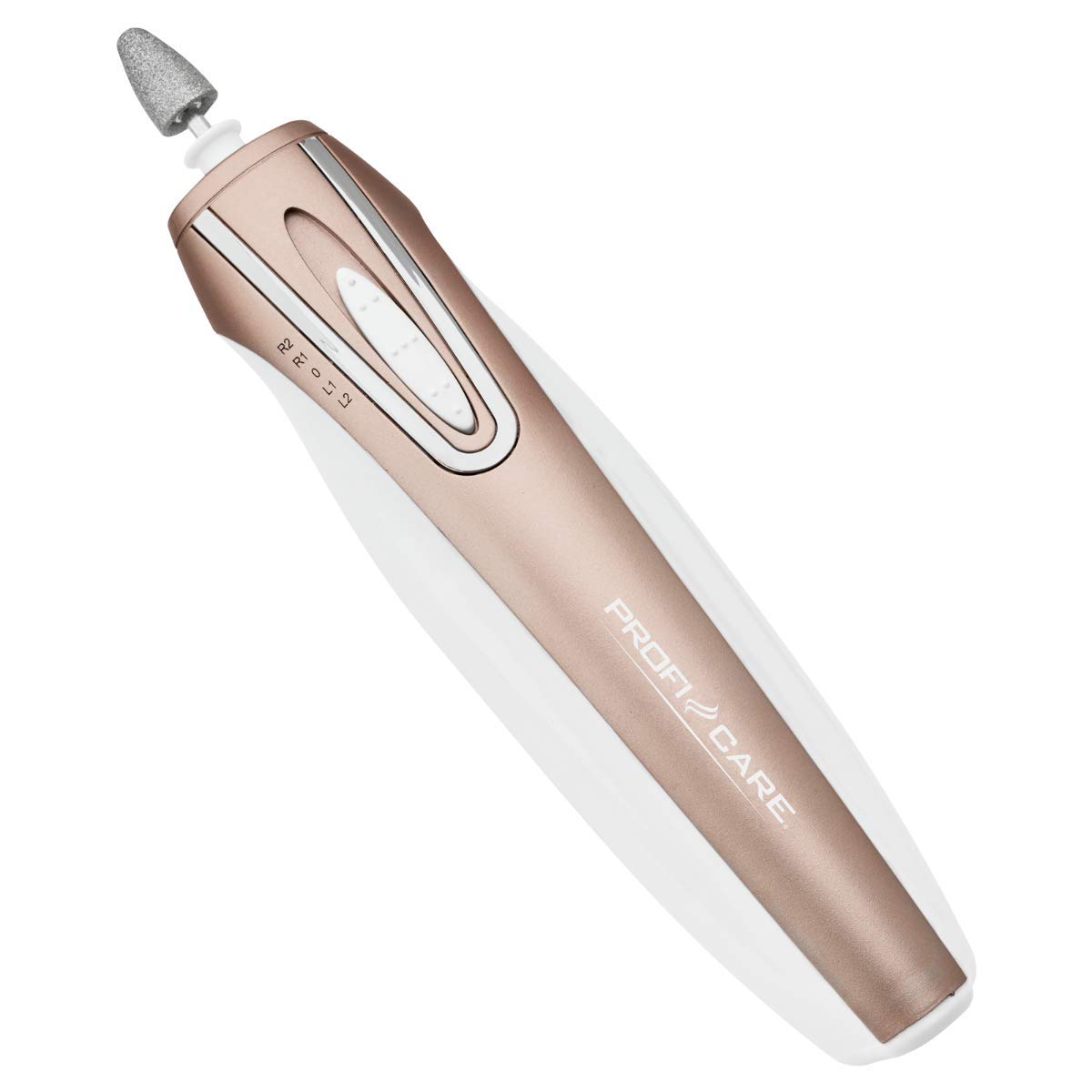 ProfiCare PC-MPS 3016 Electric Manicure Pedicure Kit with 6 Nail Care Accessories 4 Levels of LED Light and Handy Storage Box